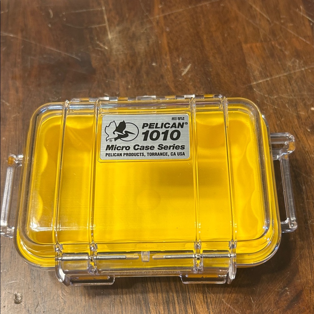 Pelican 1010 Micro Case - Yellow